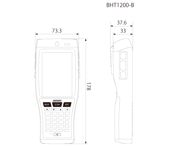 Denso BHT-1200B-CE秋葵APP官方网站下载入口尺寸圖